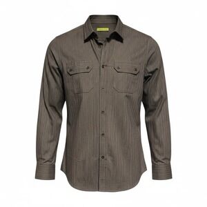 Vintage Versace Jeans Couture Men's Shirt IT 48 (US L) Made in Italy Striped‎